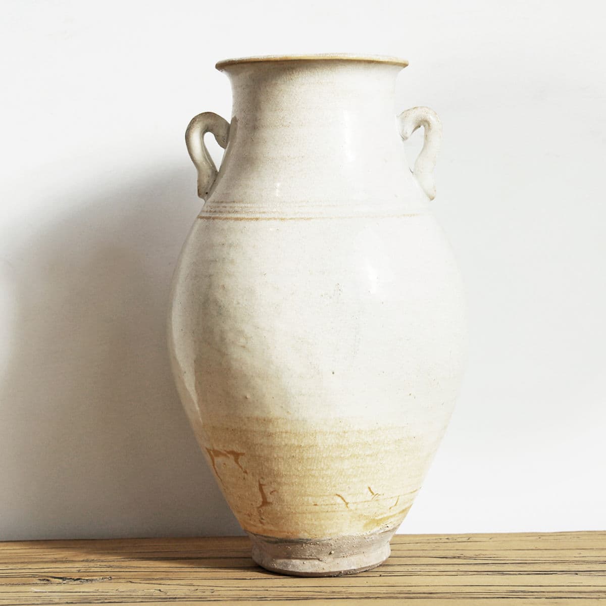 White Ceramic Milk Pitcher - Thumbnail 3