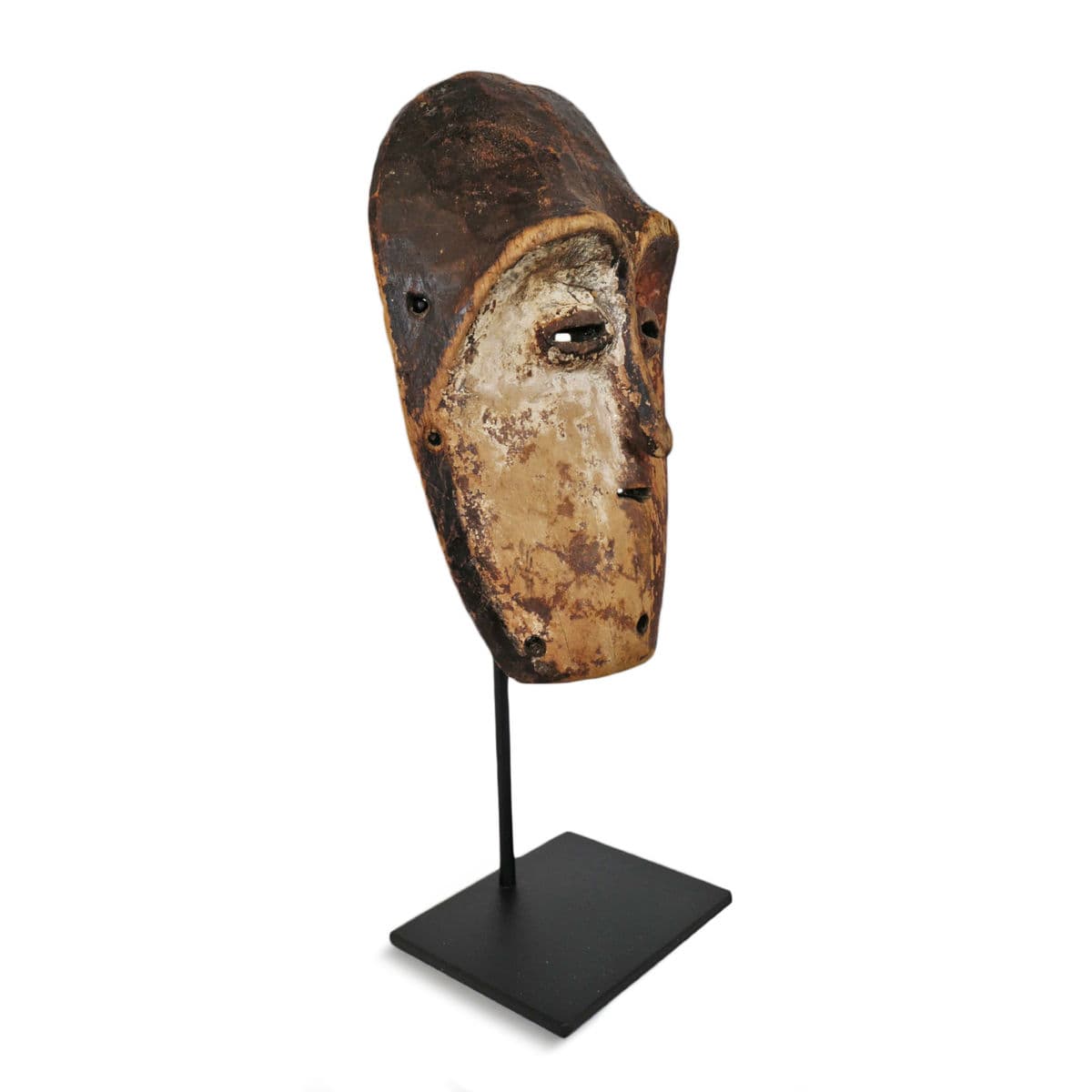 Old Lega Mask on Stand - Thumbnail 3