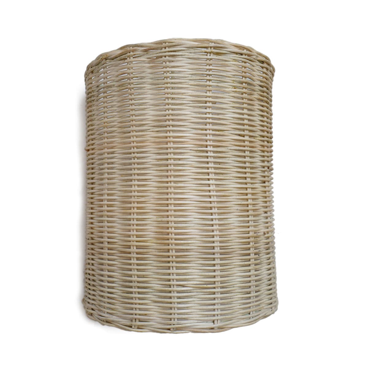 Raw Wicker Weave Wall Sconce - Thumbnail 3