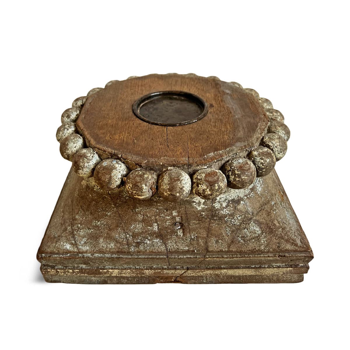 Antique Corinthian Candle Stand - Thumbnail 3