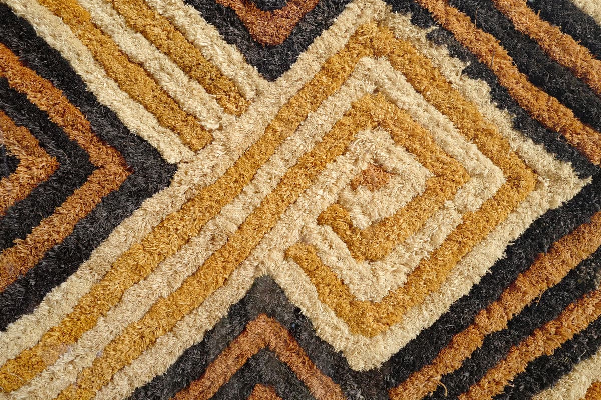 Vintage Shoowa Grass Textile Framed - Thumbnail 3