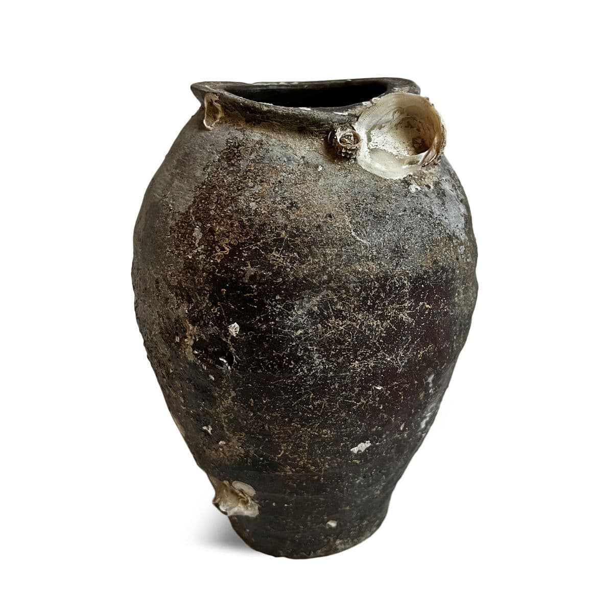 Antique Javanese Earthware Ocean Pot - Thumbnail 3