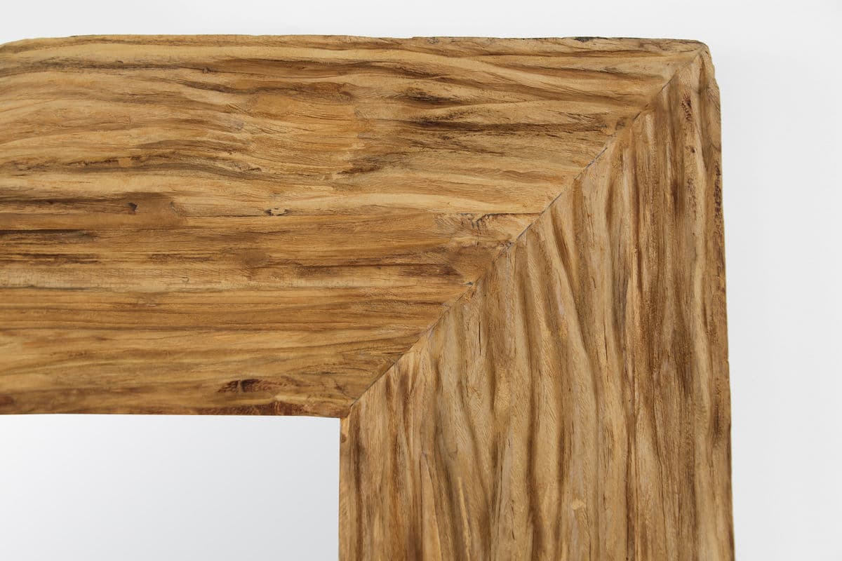 Reclaimed Teak Full Length Mirror - Thumbnail 3