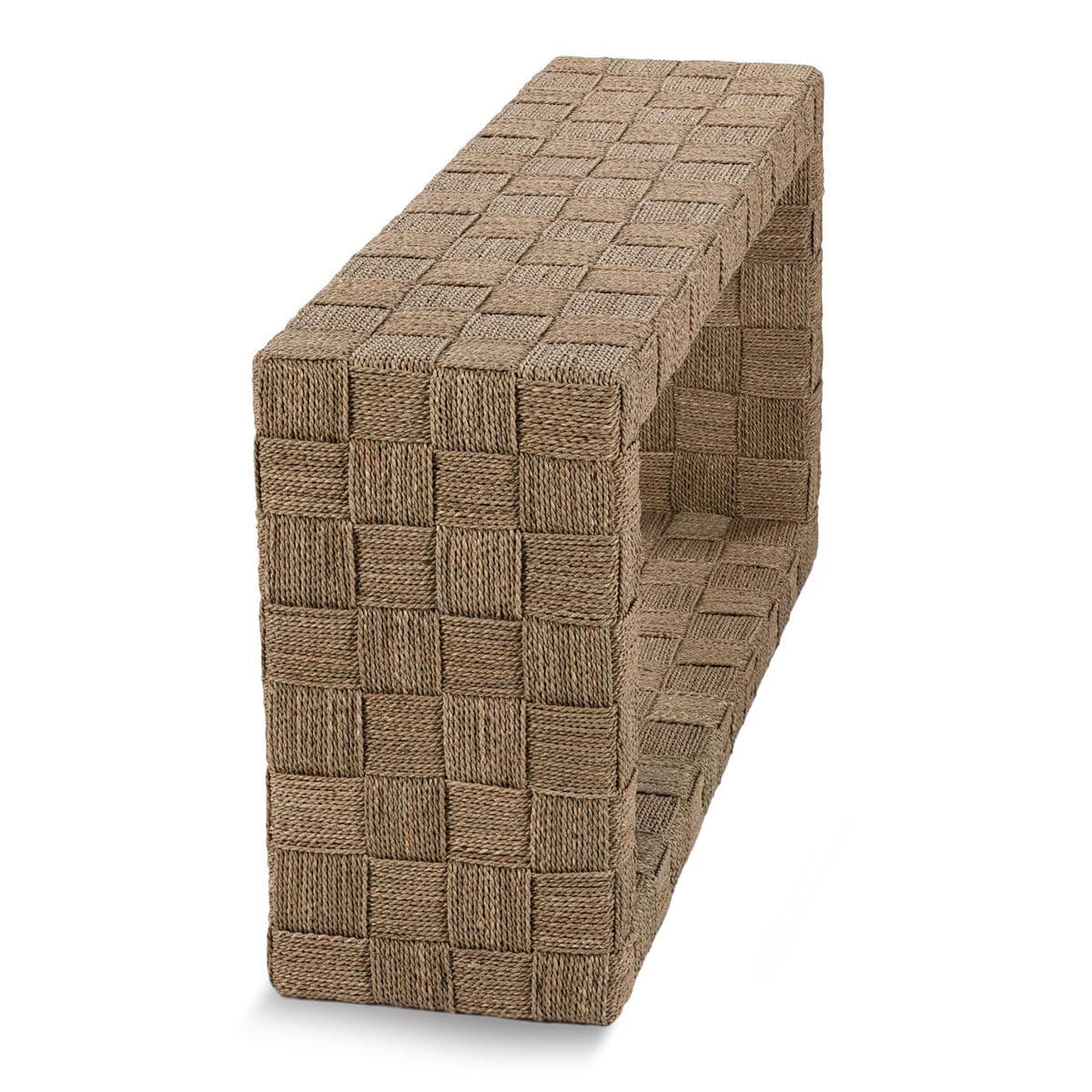 Woven Seagrass Console Table - Thumbnail 3