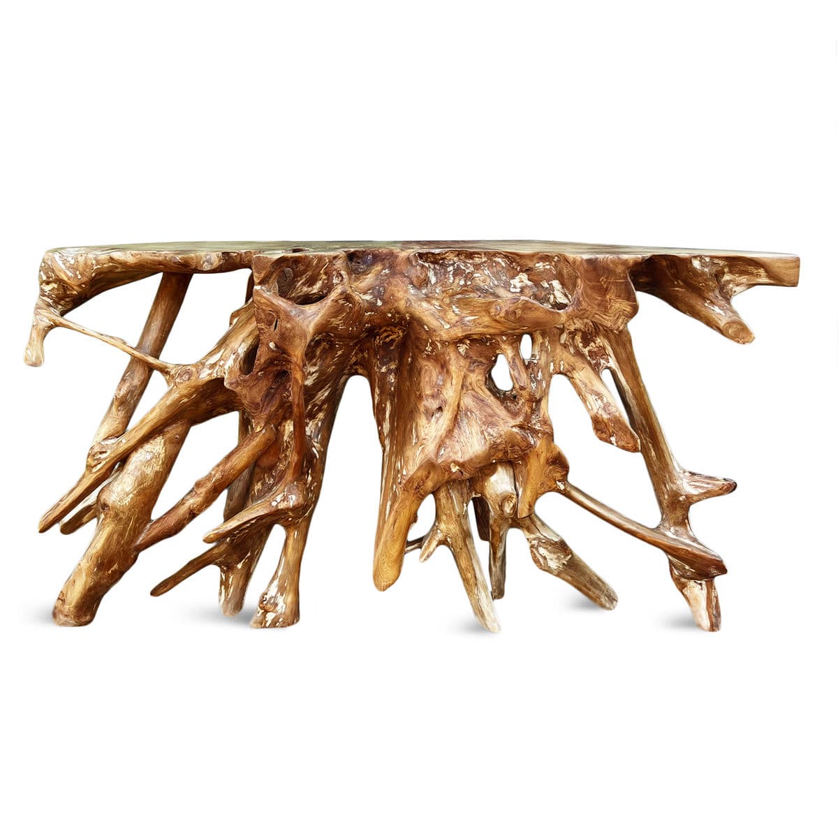 Organic Teak Root Console Table - Thumbnail 3