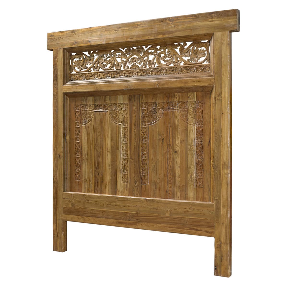 Carved Teak Bali Headboard - Thumbnail 3