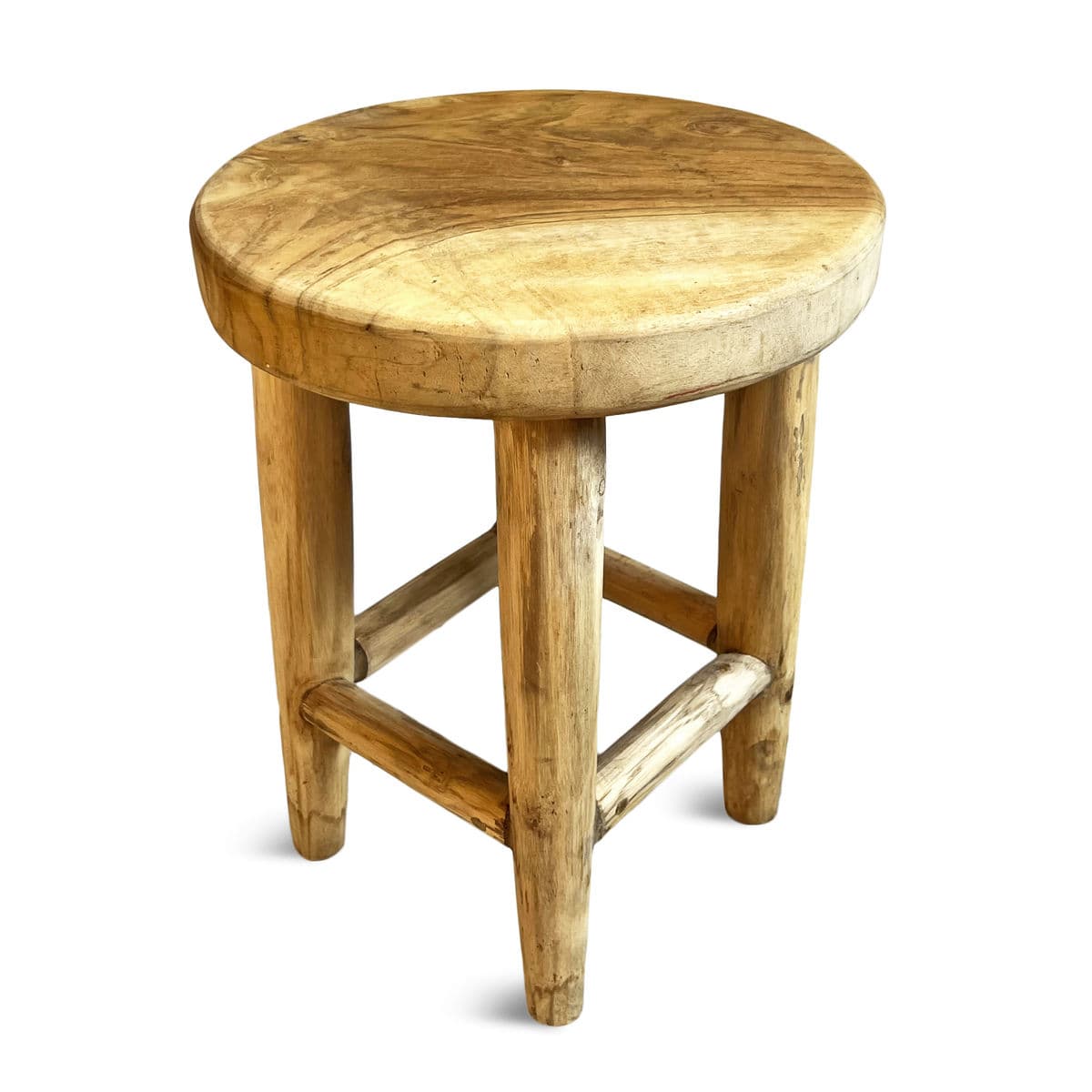 Simple Teak Stool - Thumbnail 3