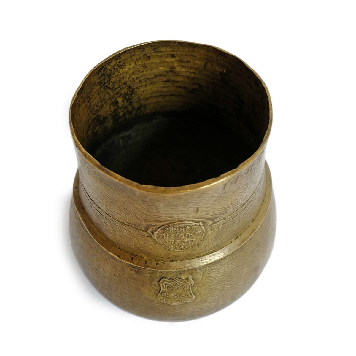 Old Bronze Mana Cup Nepal - Thumbnail 3