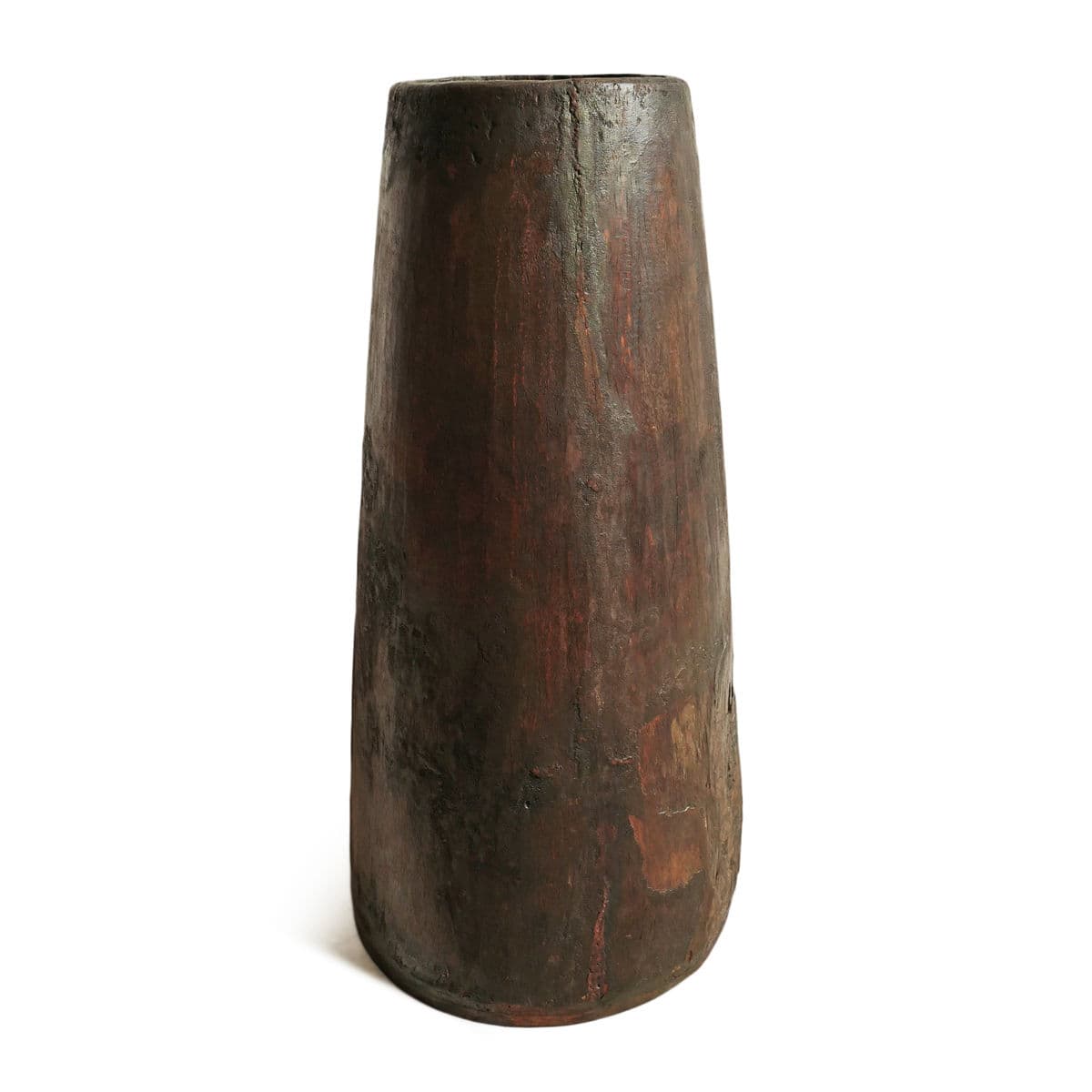 Old Naga Tall Wood Pot - Thumbnail 3