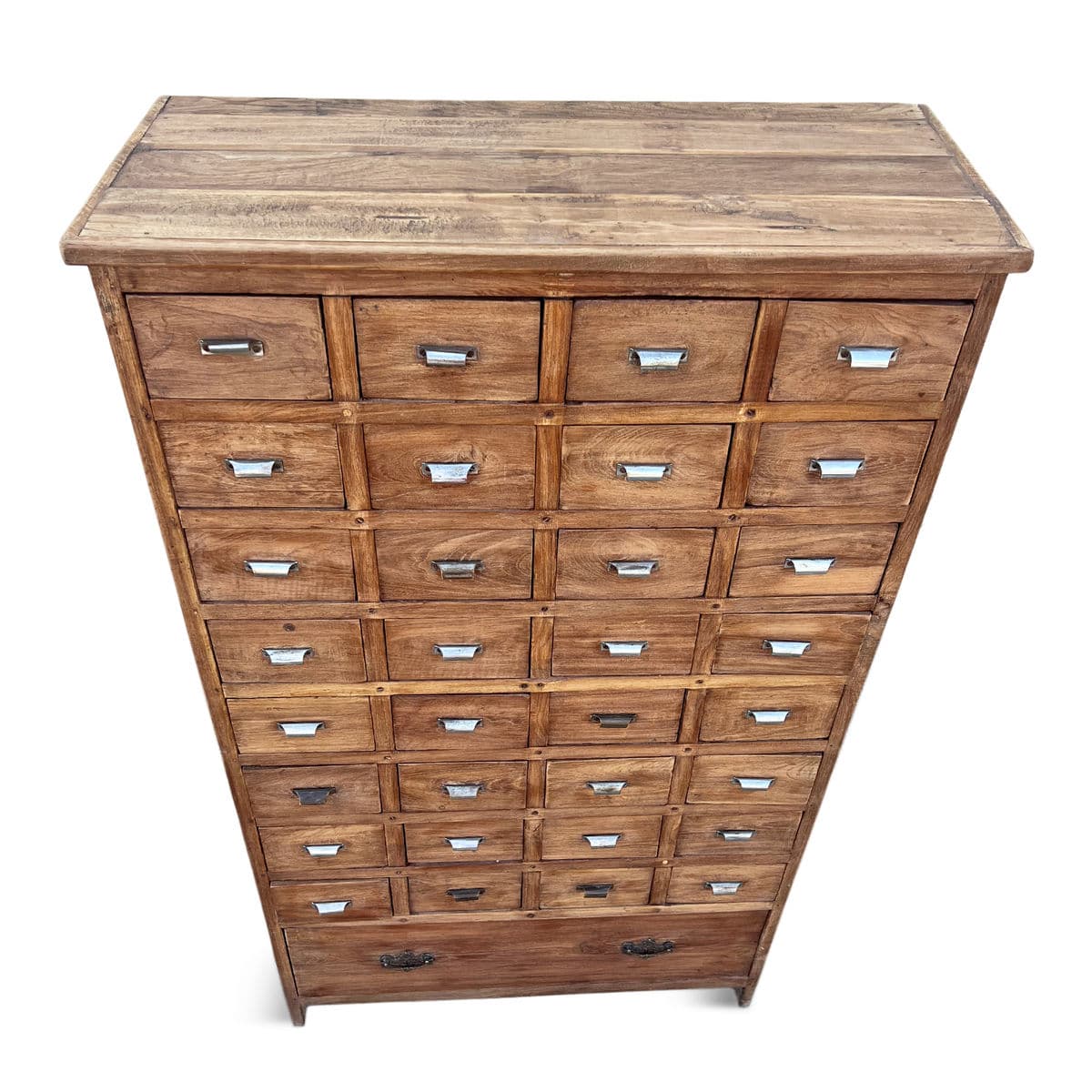 Vintage Colonial Teak Storage Dresser - Thumbnail 3