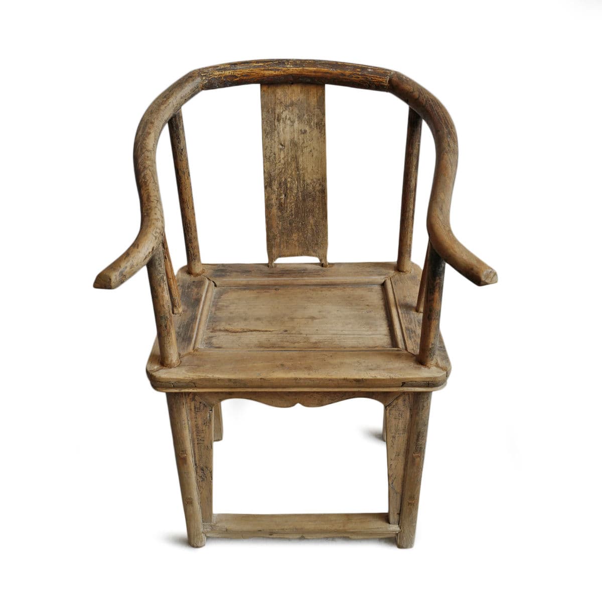 Antique Ming Horseshoe Back Chair - Thumbnail 3