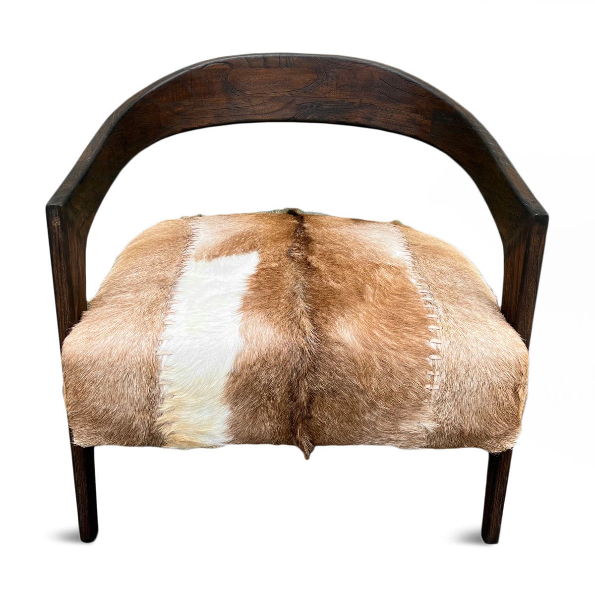 Deco Horseshoe Arm Chair - Thumbnail 3