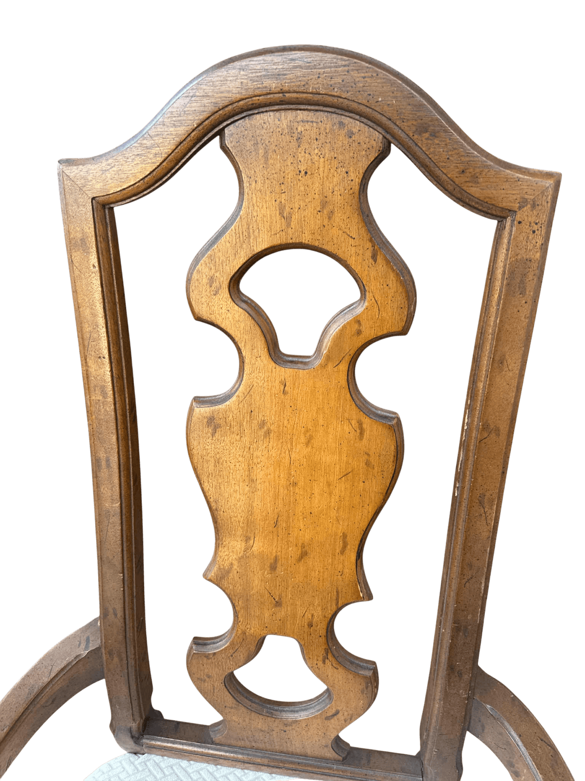 Drexel ‘Livorno’ Italian Neoclassical Pecan Wood Dining Table - 102” Fully Extended and 6 Chairs - Made in 1968 - Thumbnail 3