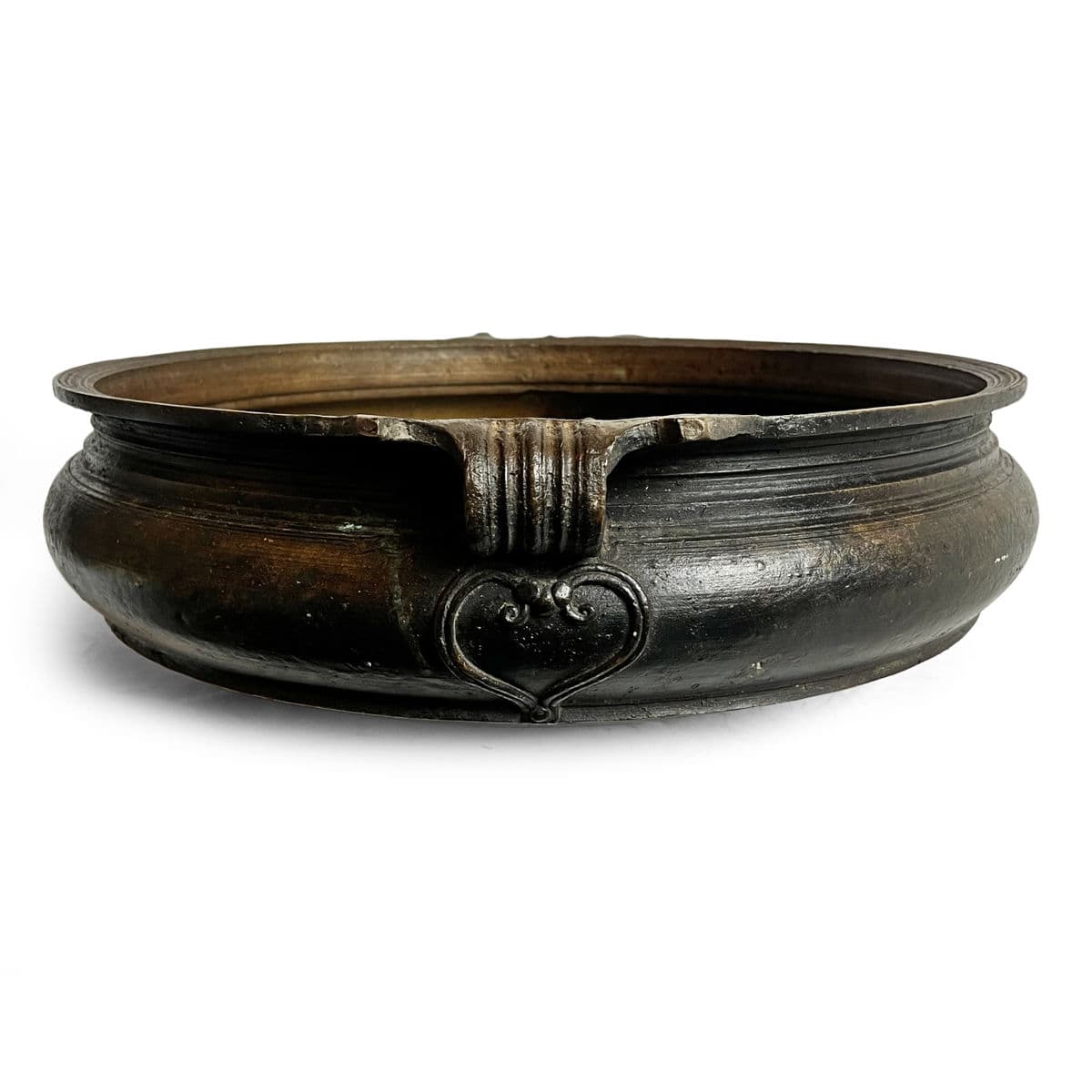 Antique Bronze Urli Bowl - Thumbnail 3