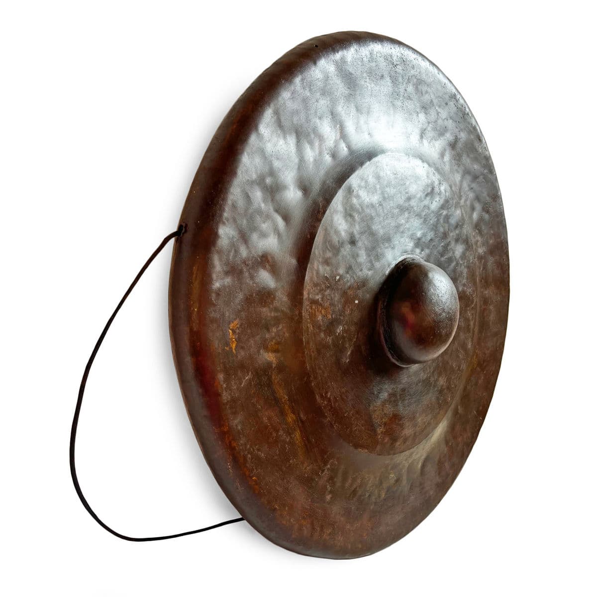 Large Vintage Iron Gong - Thumbnail 3