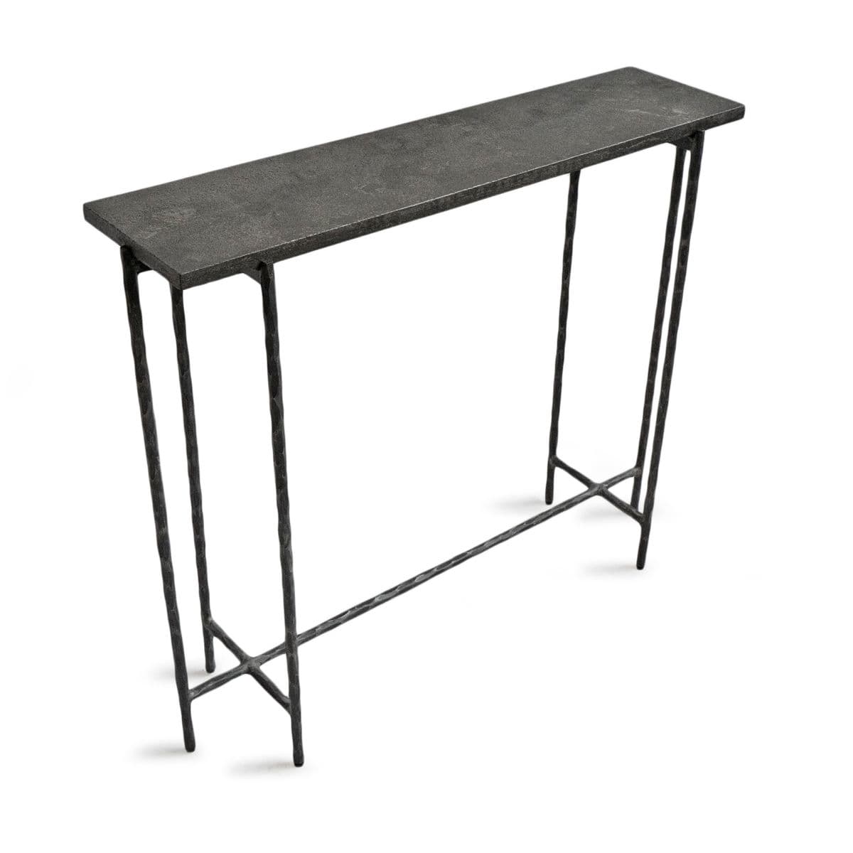 Grey Smoke Slate Thin Console Table 35 - Thumbnail 3