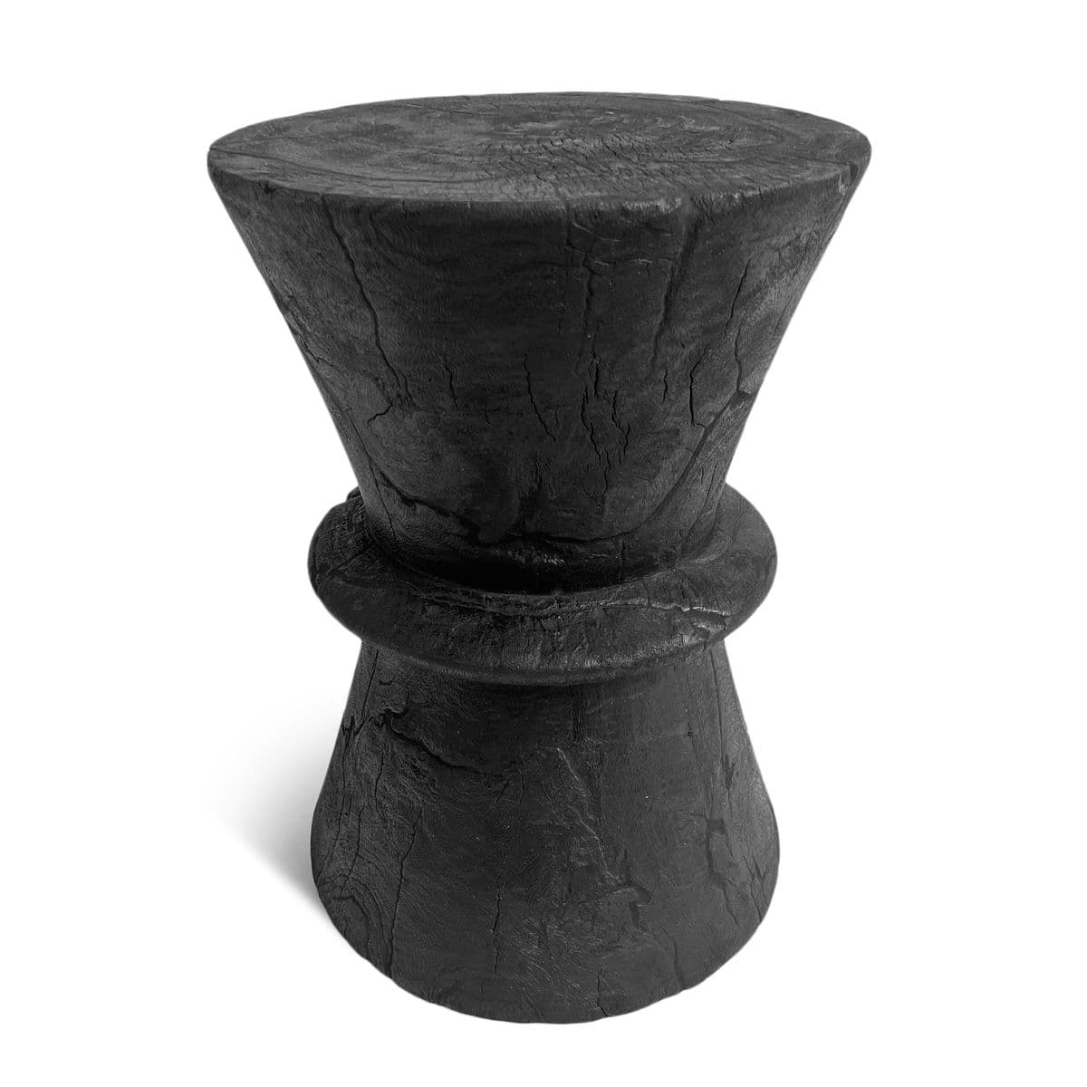 Ebony Bow Tie Stool Table - Thumbnail 3