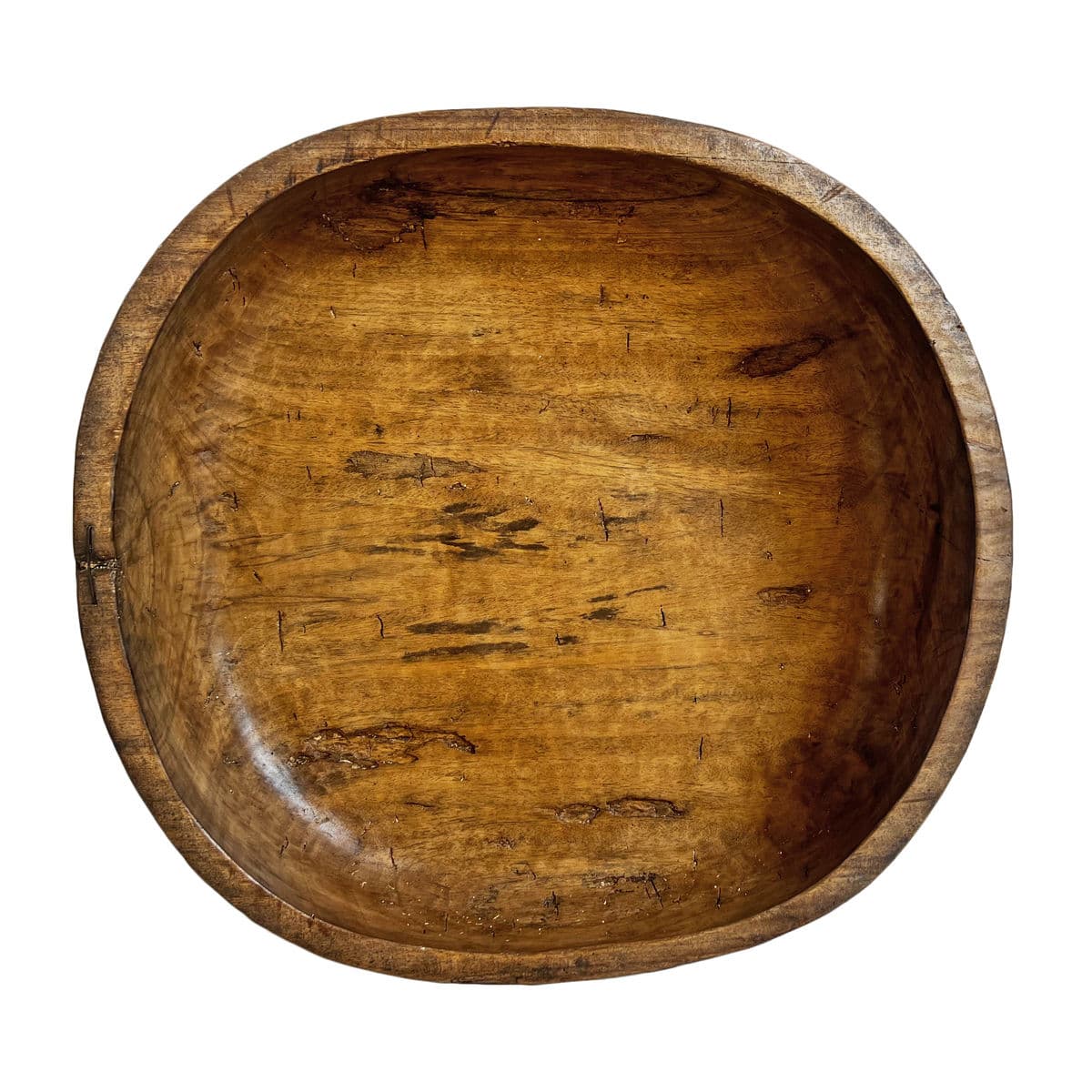 Vintage Large Wood Baga Bowl - Thumbnail 3