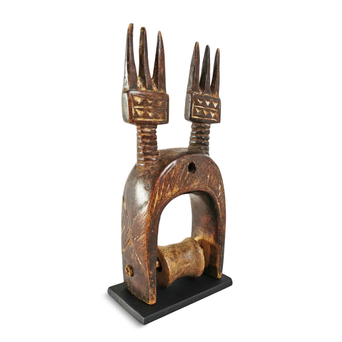 Antique West Africa Heddle Pulley - Thumbnail 3