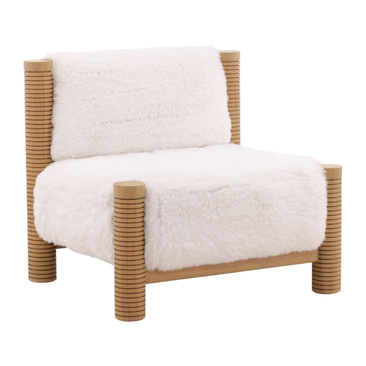 Jindu Fluff Occasional Chair - Thumbnail 3