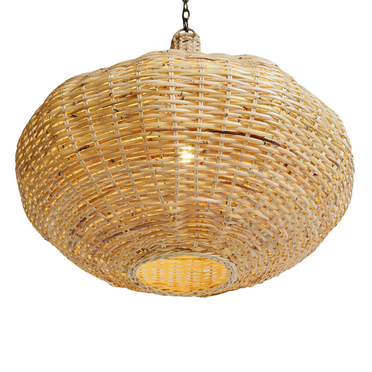 Rattan Basket Clove Pendant Light - Thumbnail 3
