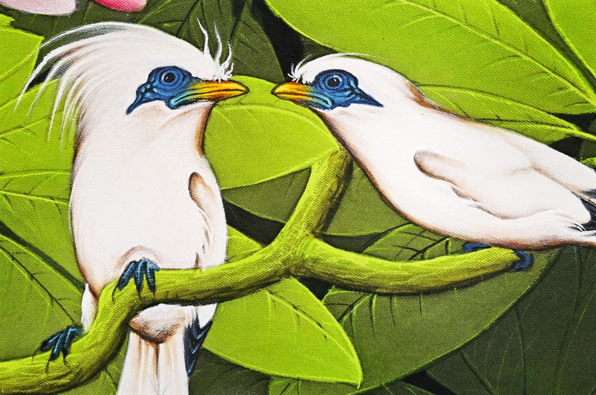 Flora Fauna Bird Painting - Thumbnail 3