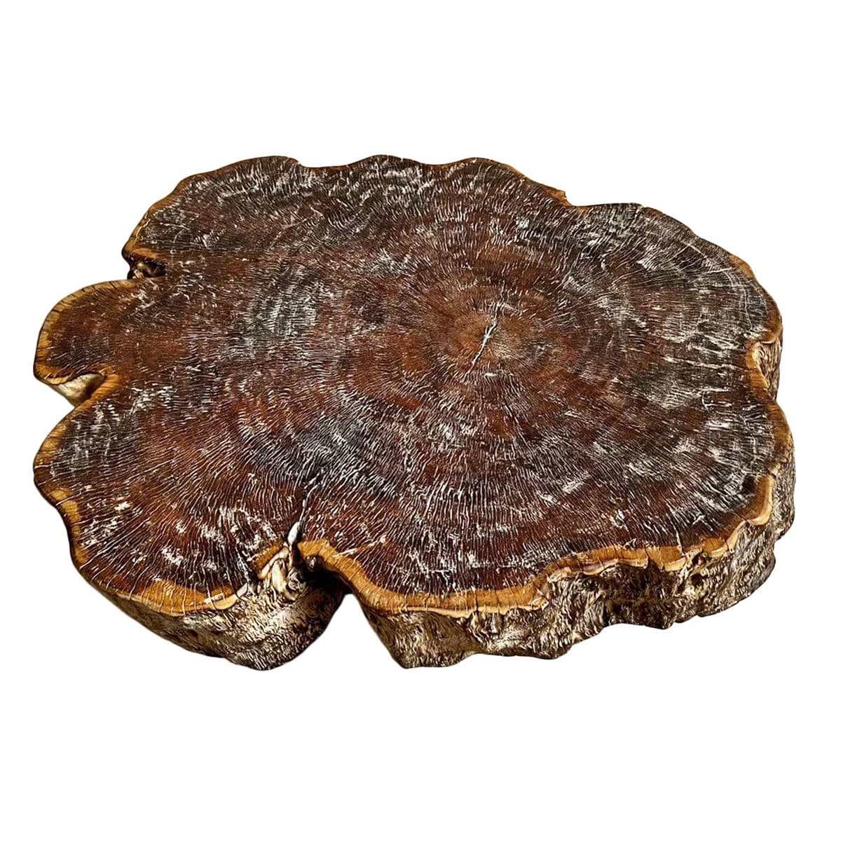 Organic Lychee Wood Coffee Table - Thumbnail 3