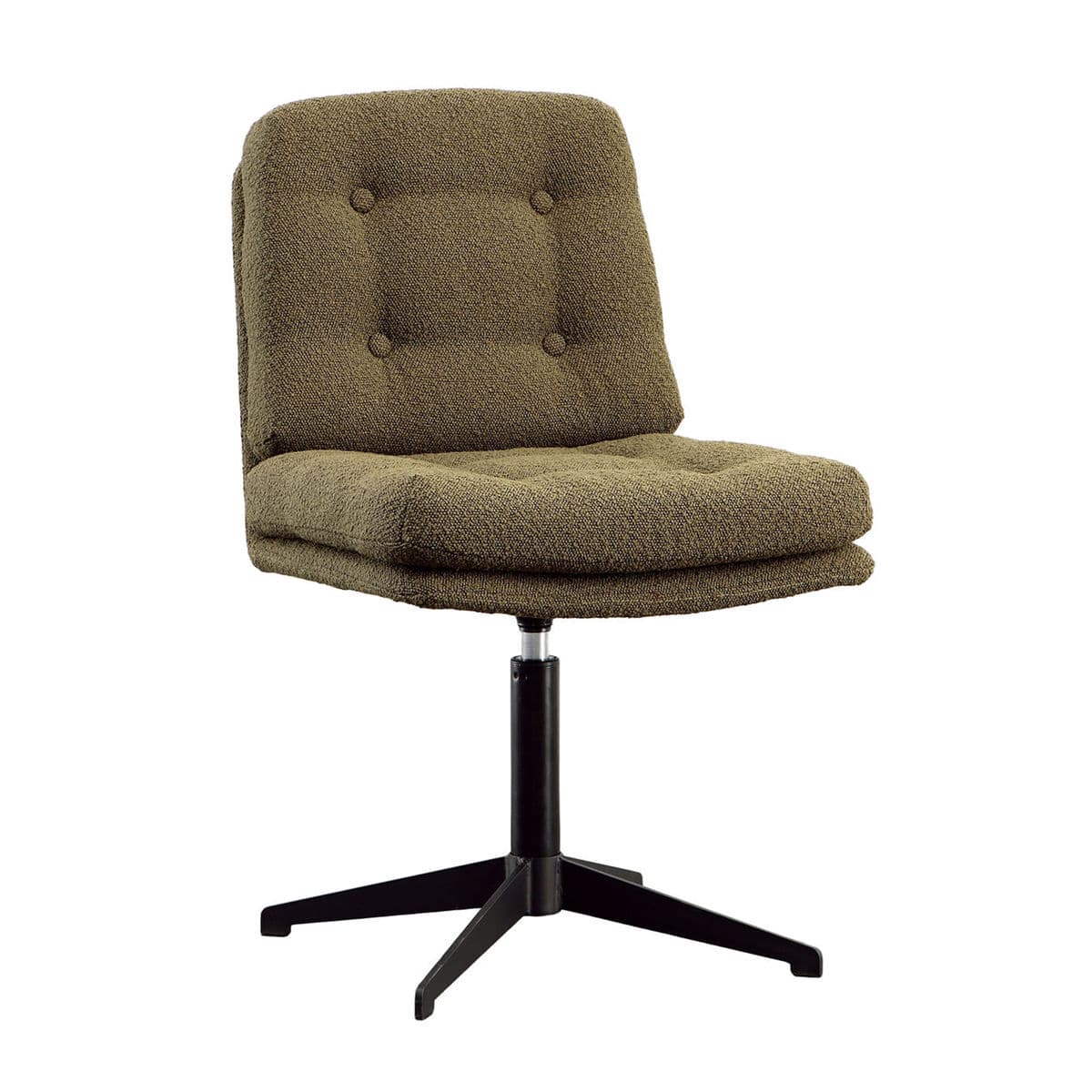 Olive Tufted Desk Chair - Thumbnail 3