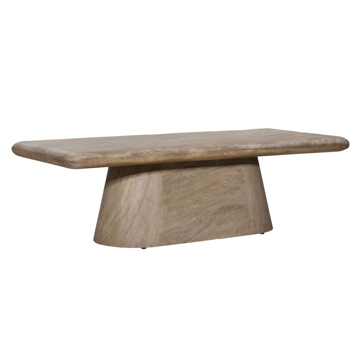 Sully Sand Wood Coffee Table - Thumbnail 3