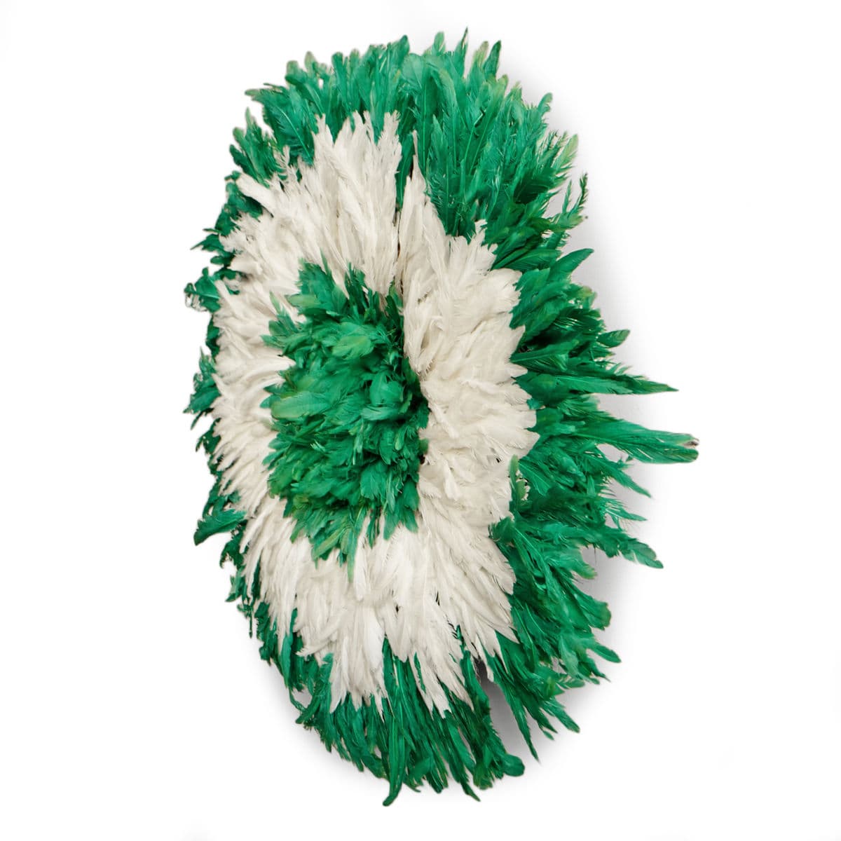 Green & White Juju Hat Wall Art - Thumbnail 3