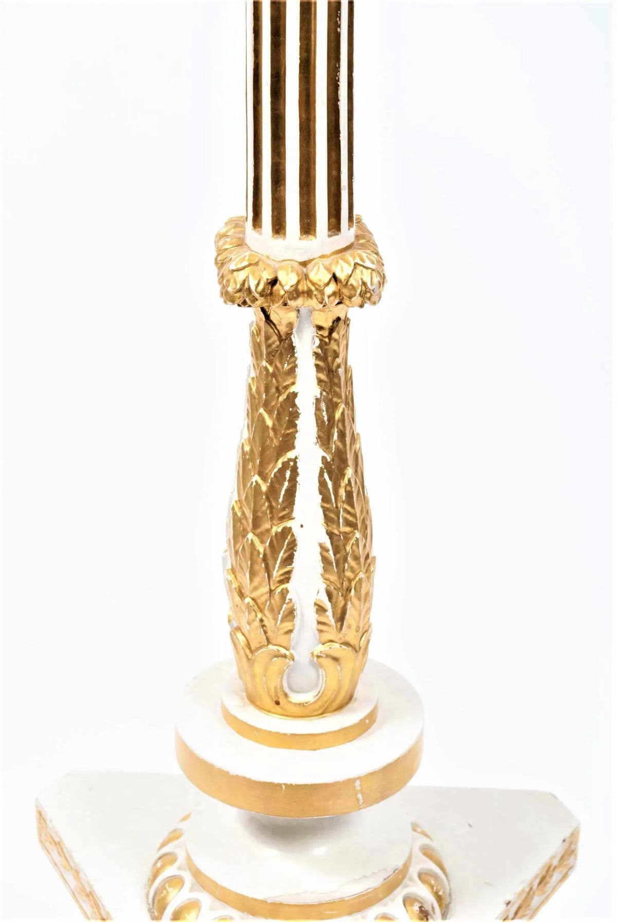 Early 20th Century Hollywood Regency Accent - a Neoclassical Style Torchiere Pedestal From Europe - Thumbnail 3