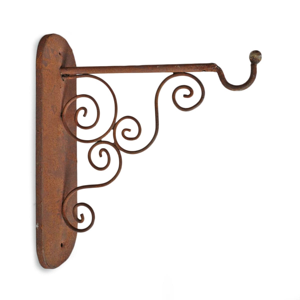 Iron Rust Scroll Wall Bracket - Thumbnail 3