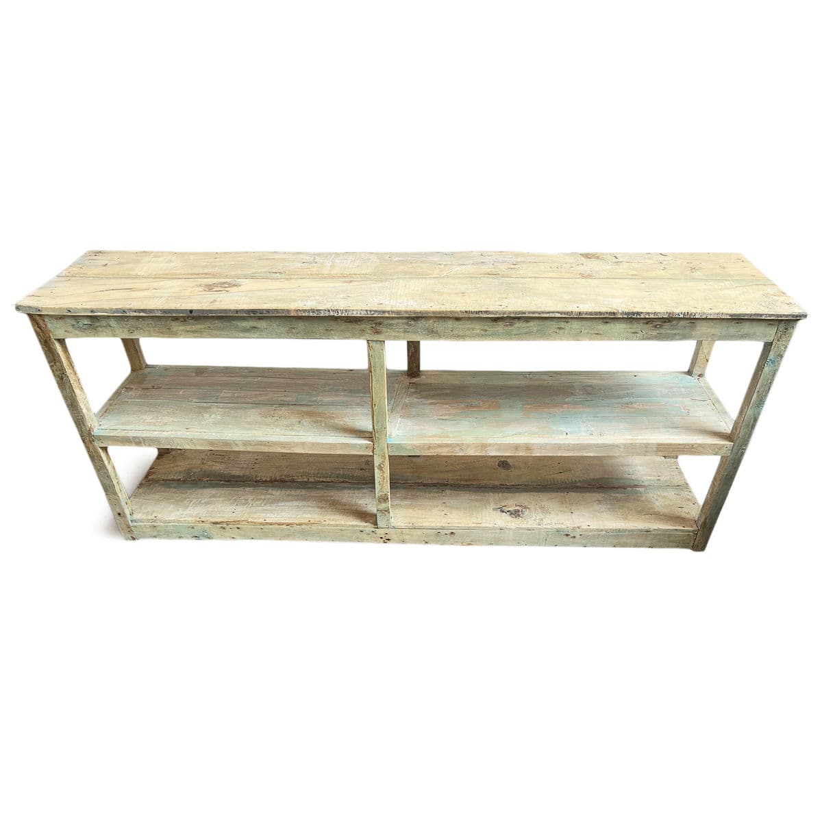 Salvaged Pastel Console Display Shelf - Thumbnail 3