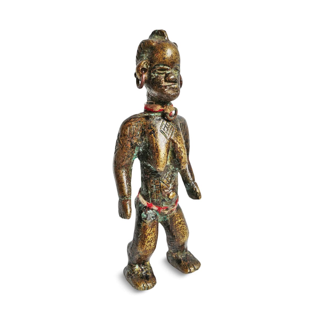 Antique Bronze Female Figure - Thumbnail 3