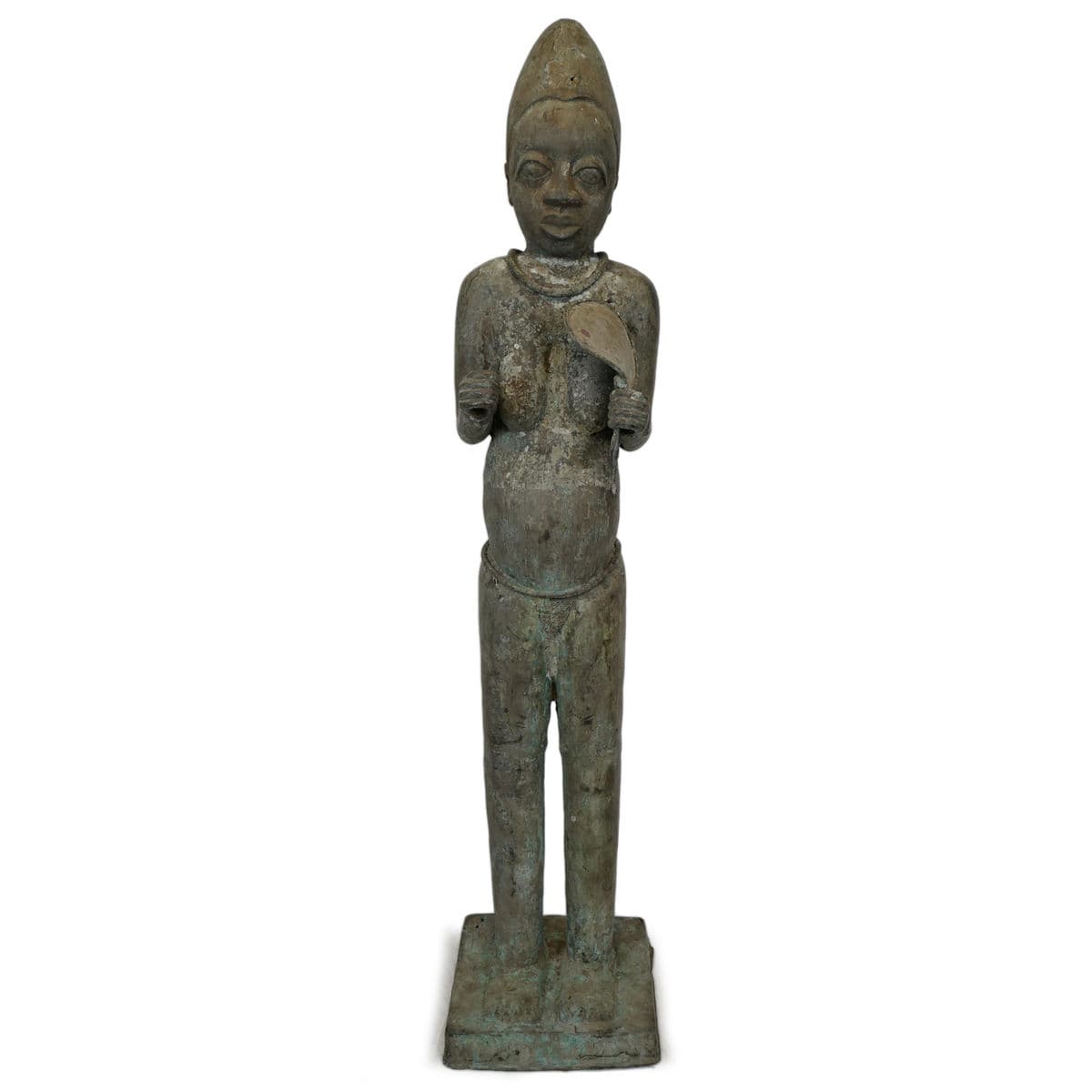 Bronze Nupe Idah Figure - Thumbnail 3