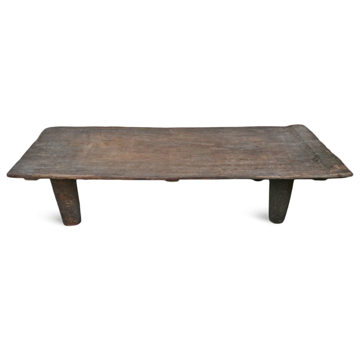 Antique Naga Tribe Wood Bench Table - Thumbnail 3