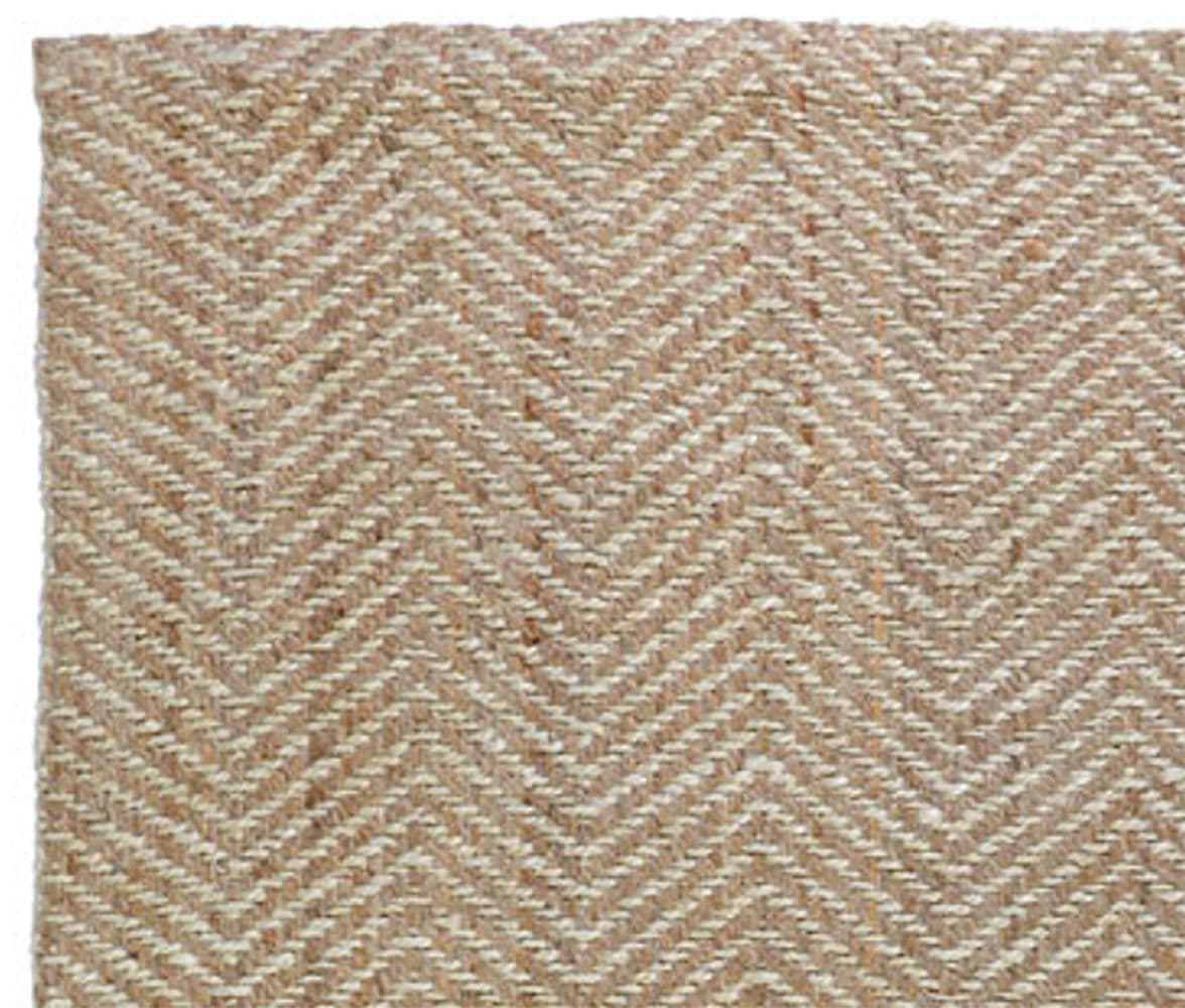 Zig Zag Natural/Bleach Rug - Thumbnail 3