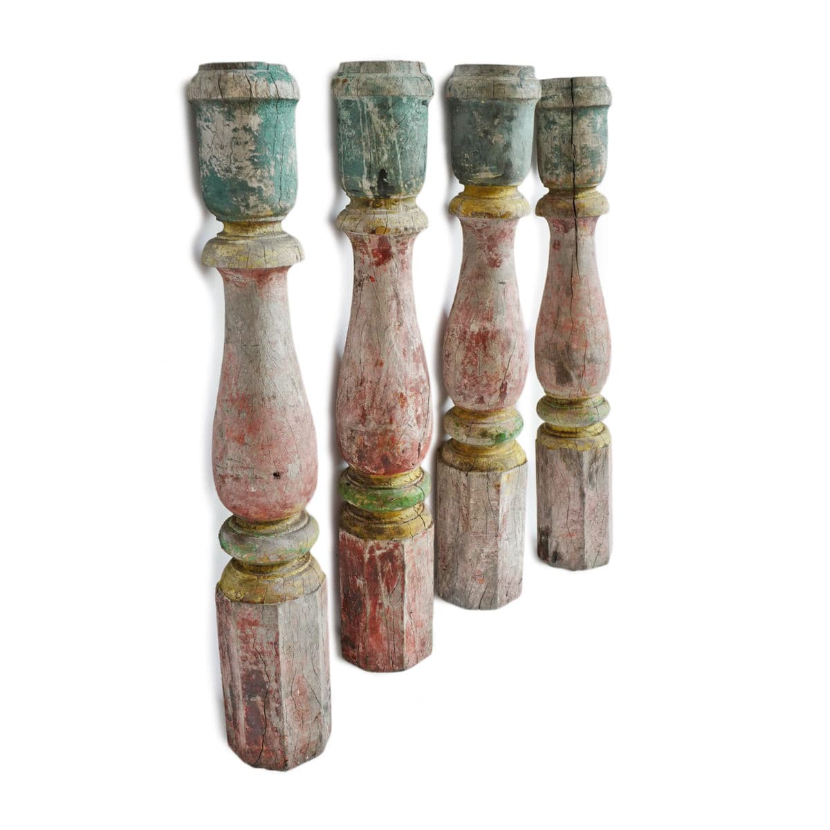 Old Wood Banister Pieces - Thumbnail 3