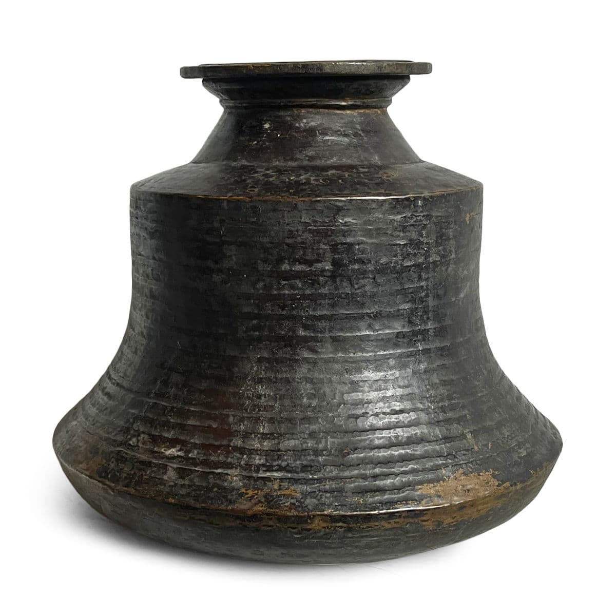 Antique Bronze Rambagh Palace Pot - Thumbnail 3