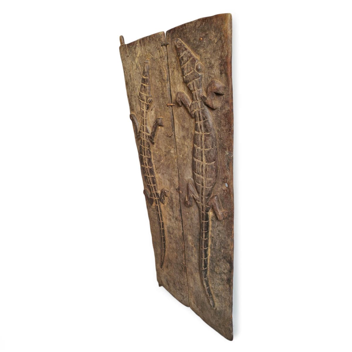 Authentic Old Dogon Crocodile Grain Door - Thumbnail 3