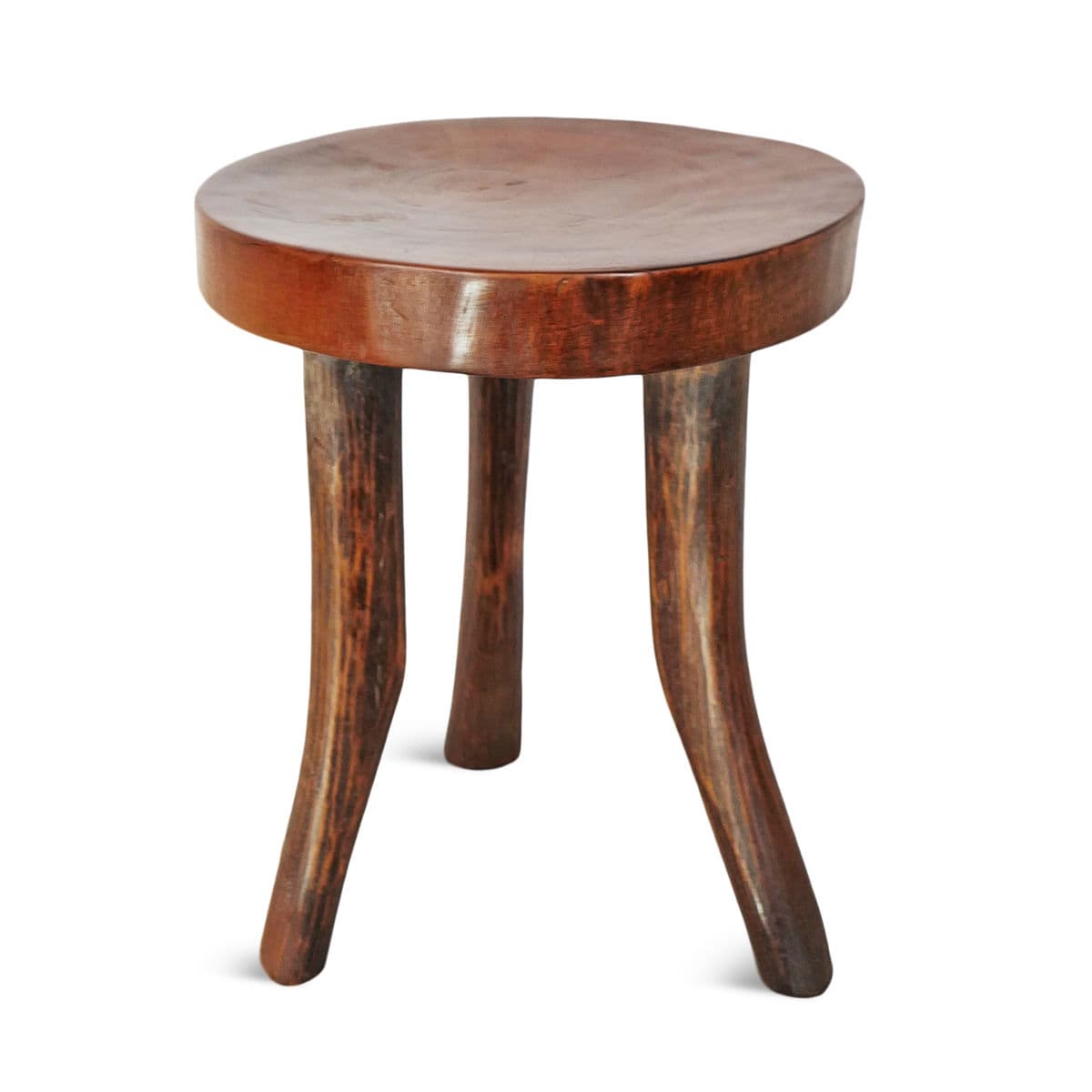 Vintage Luo Sudan Wood Stool - Thumbnail 3