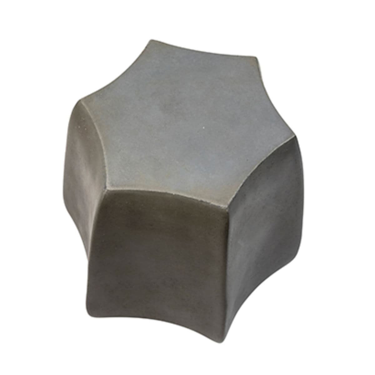 Outdoor Cement Tulip Side Table - Thumbnail 3