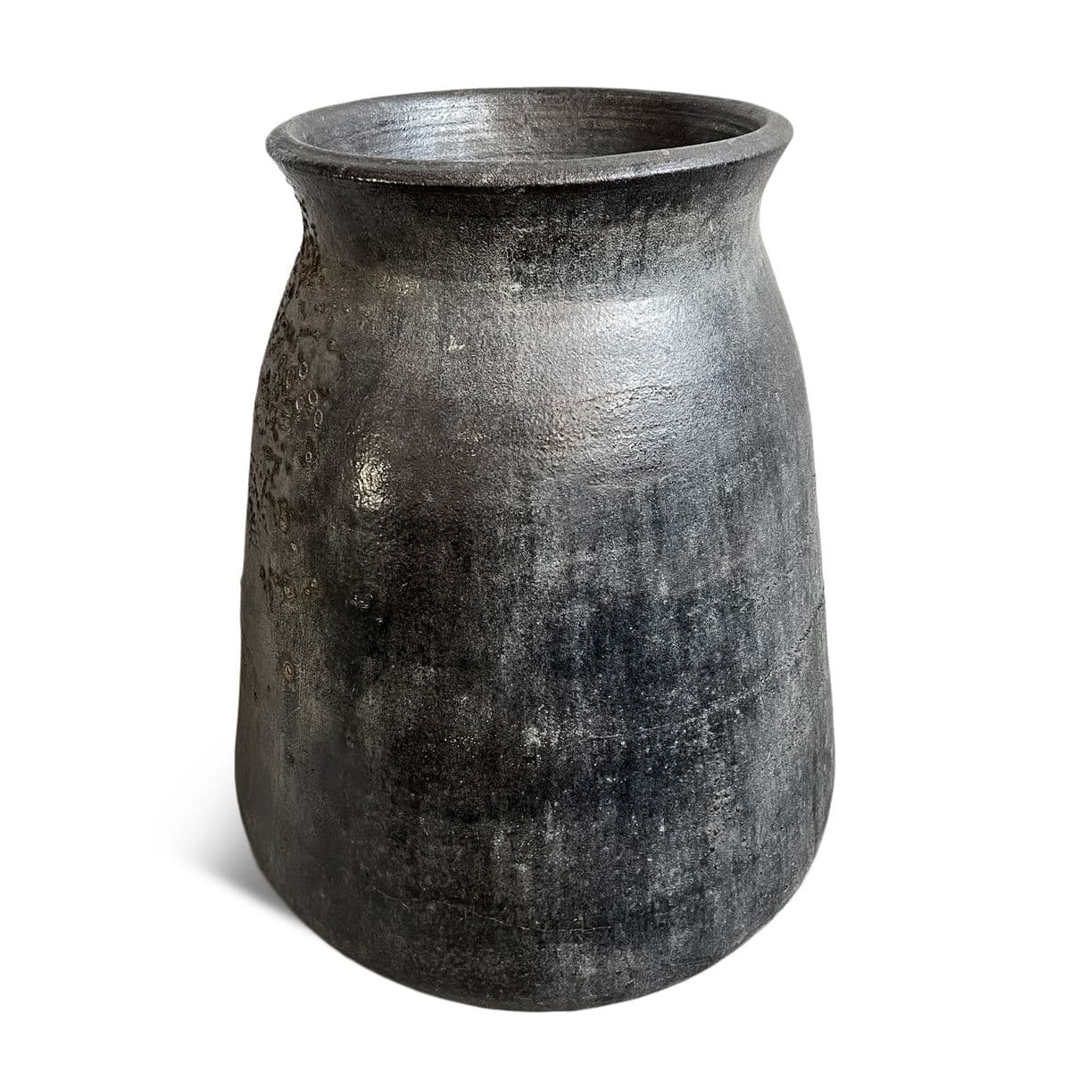 Mundra Black Earth Ware Pot - Thumbnail 3