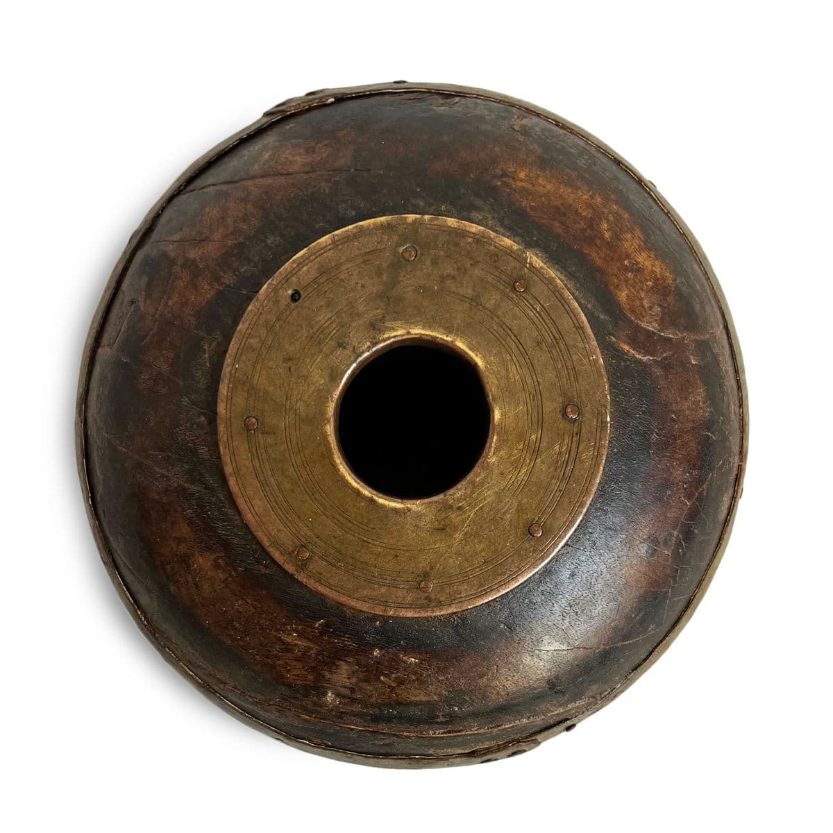 Antique India Tobacco Container - Thumbnail 3