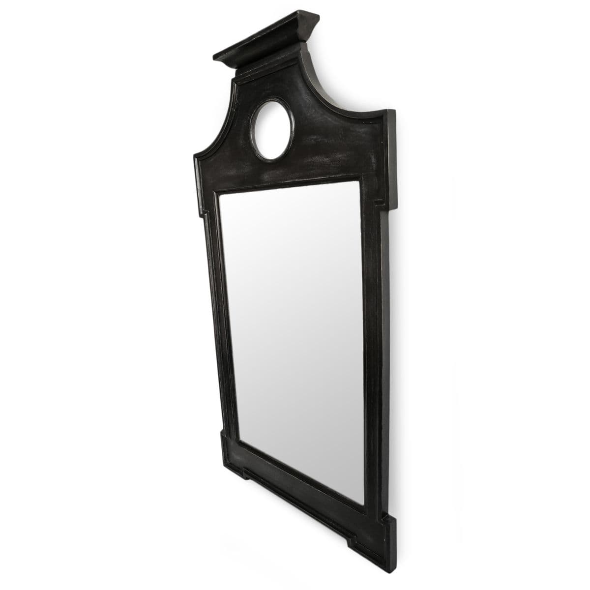 Black Agra Colonial Hall Mirror - Thumbnail 3