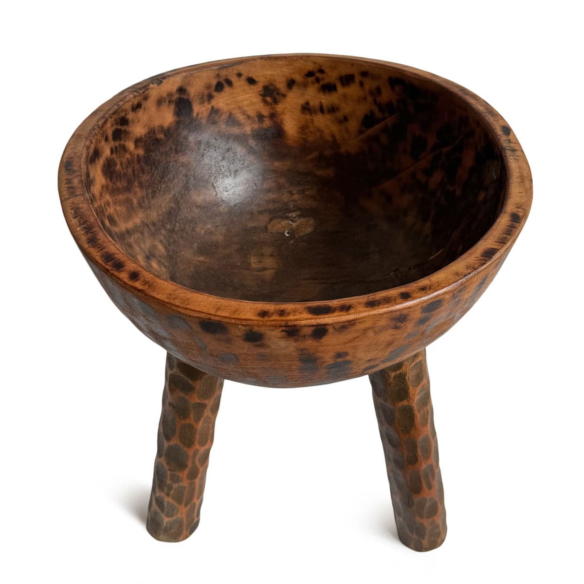 Wood Bowl on Legs - Thumbnail 3