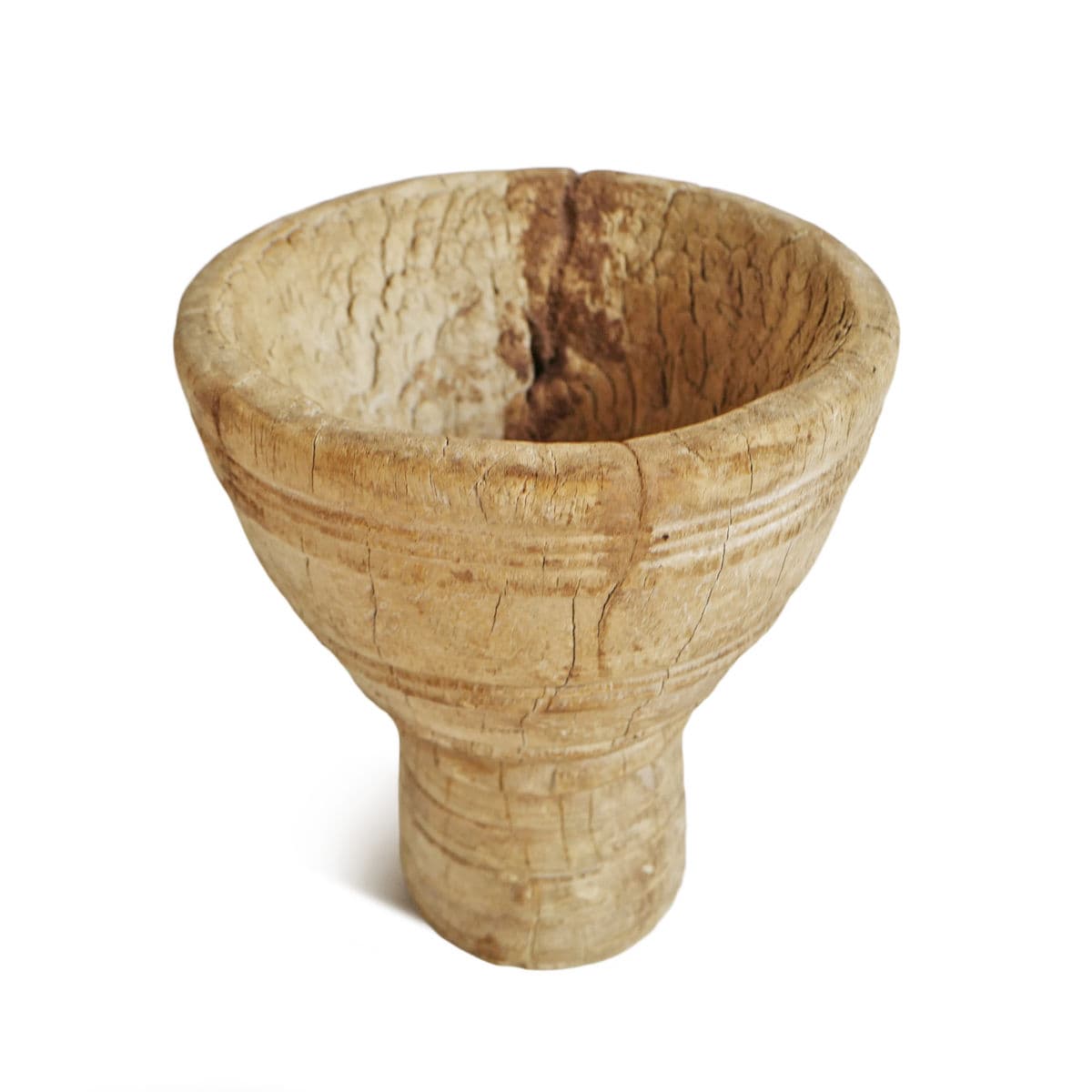 Old Wood India Mortar Cup - Thumbnail 3