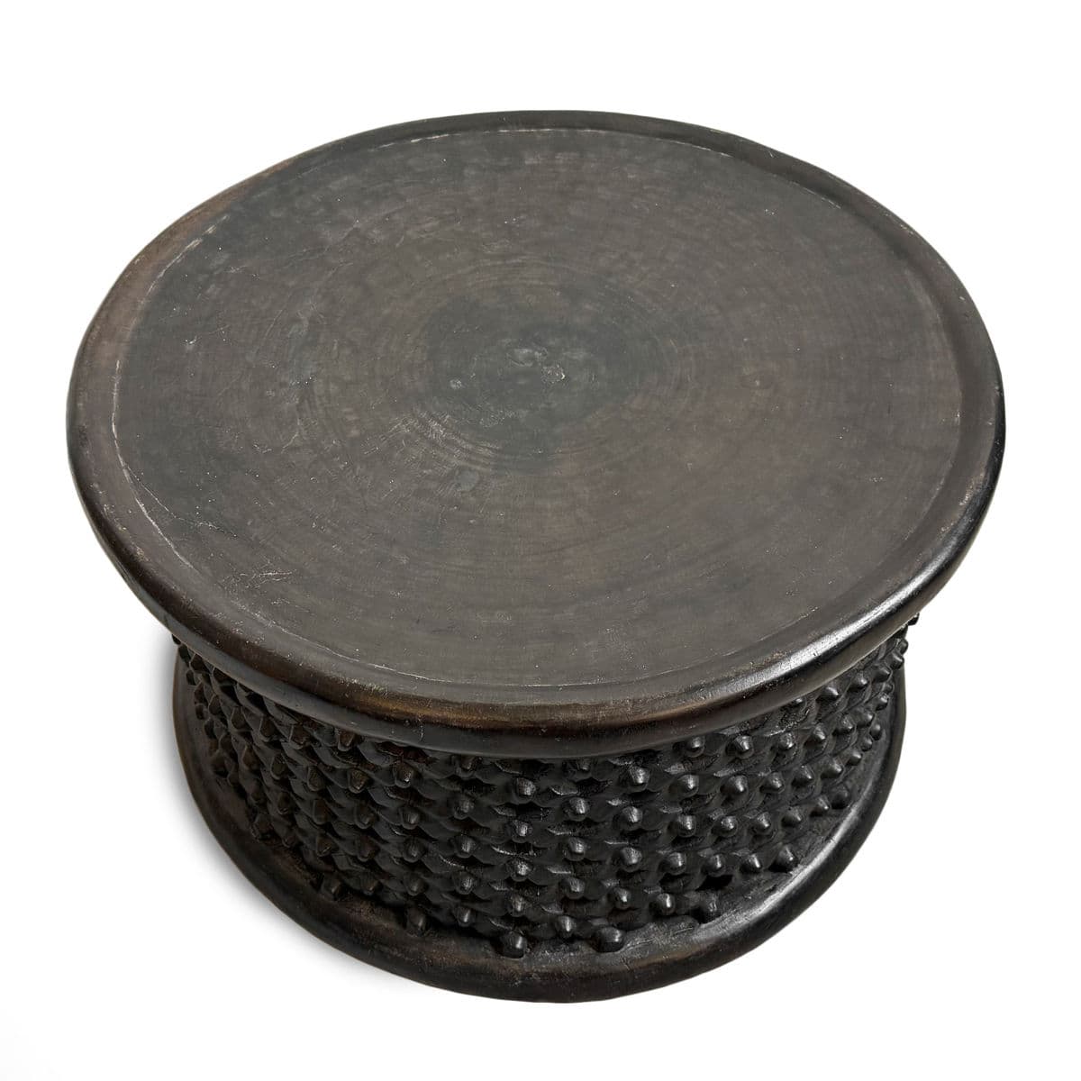 Vintage Bamileke Stool Table - Thumbnail 3