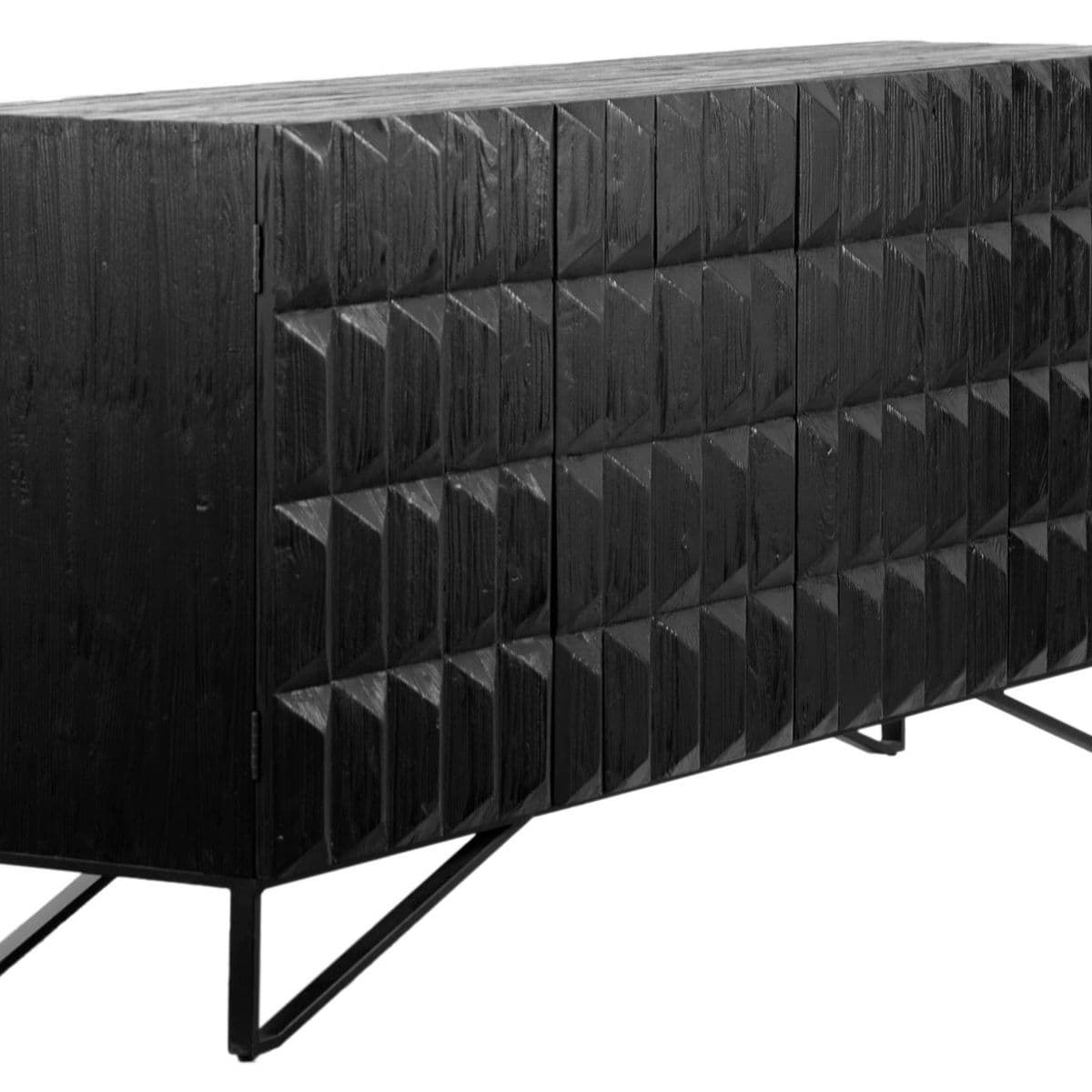 Berlin Black Prism Sideboard - Thumbnail 3