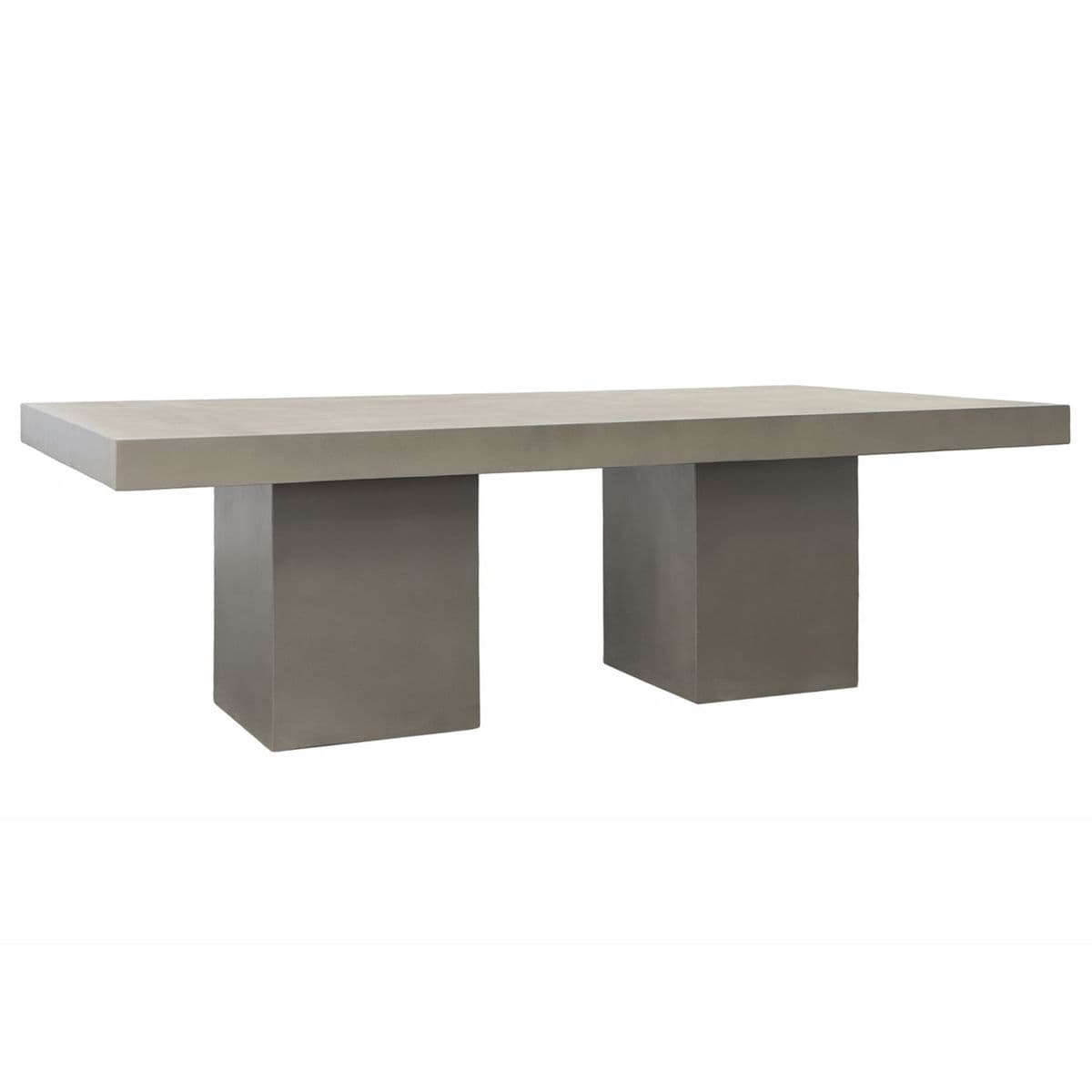 Modern Outdoor Concrete Dining Table - Thumbnail 3